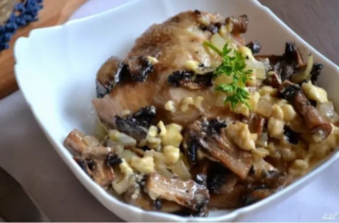 Ястието е готово.