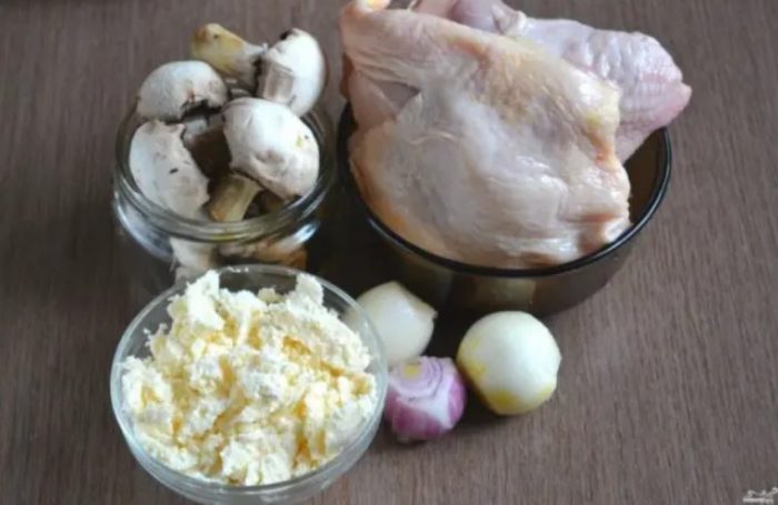 Съставки за ястието