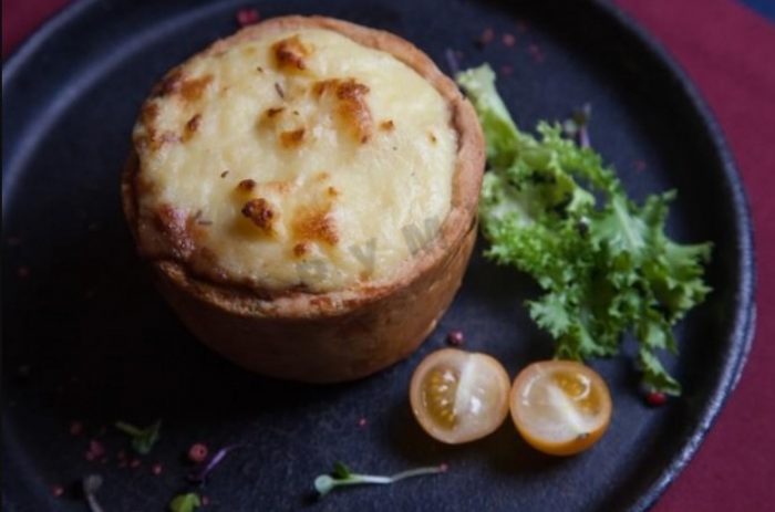 Месен пай с гъби