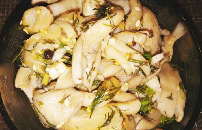 Стриди гъби на корейски