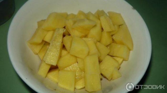 Нарязани картофи