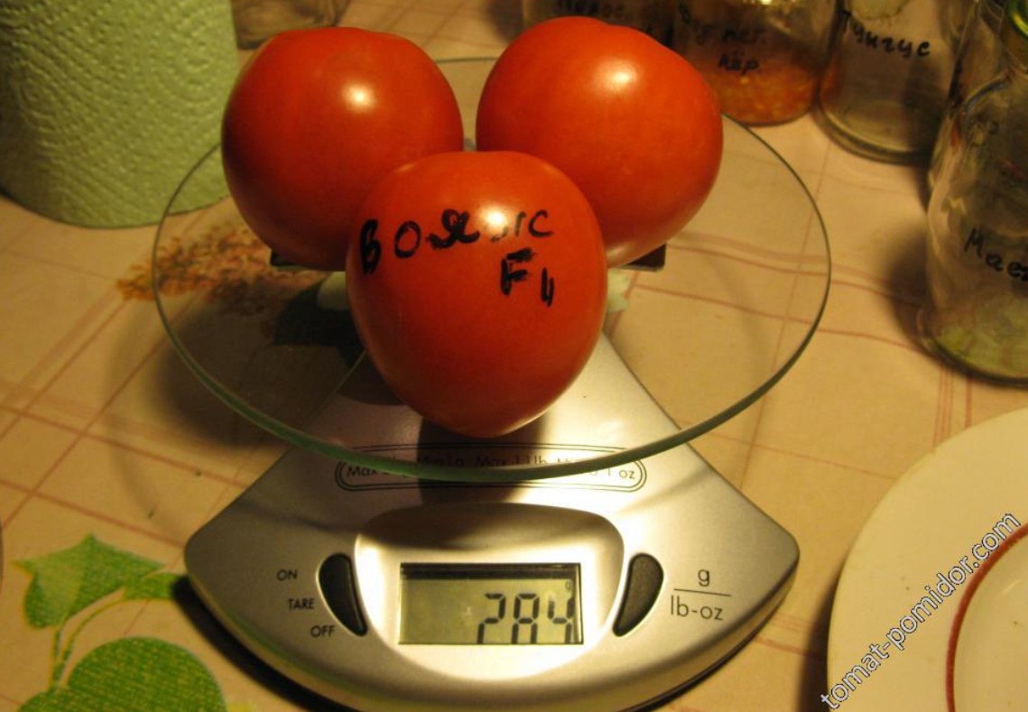 Претегляне на домати