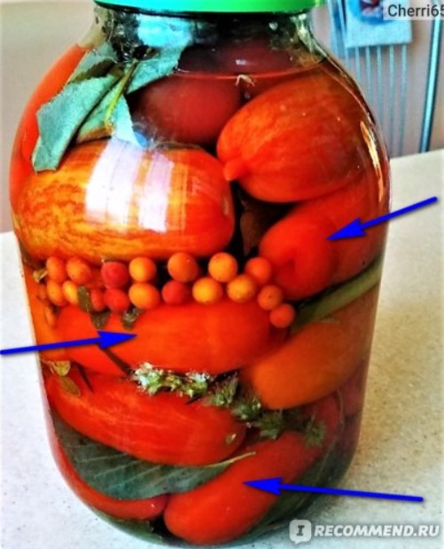 Домати в буркан Буркан с домати