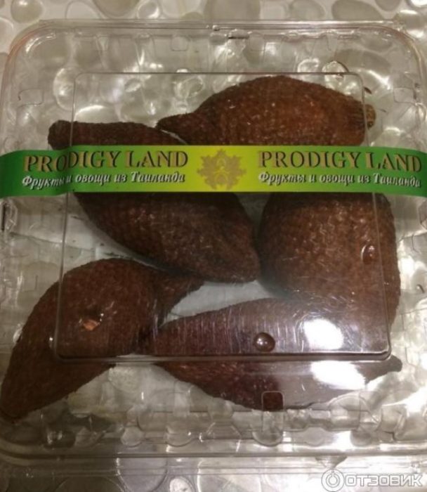 Опаковка на плодове салак