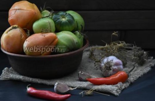 Домати и съставки за ецване Домати