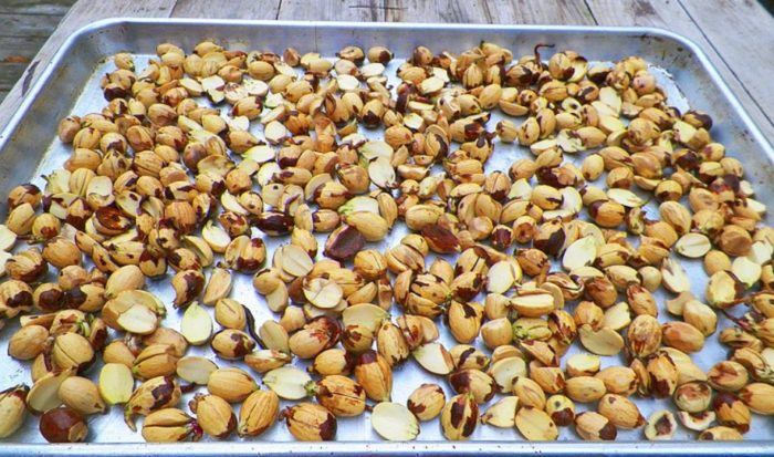 Печени жълъди